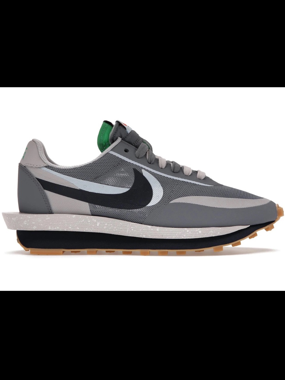 Nike LD Waffle sacai CLOT Kiss of Death 2 Cool Grey 6M/7.5W